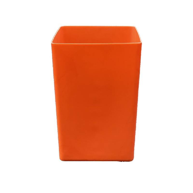 PLAST'UP ROTOMOULAGE Pot de fleur carré suerte 109l - ORANGE - orange plastique 0750122554560_0