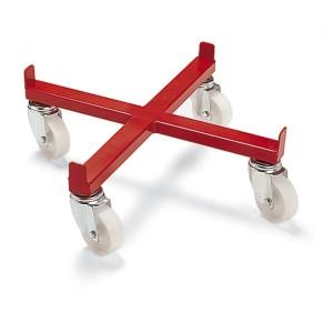 Plateau roulant à fûts - Socle rouleur pratique et robuste_0