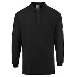 Portwest - Polo manches longues antistatique Noir Taille 3XL - XXXL 5036108224272_0