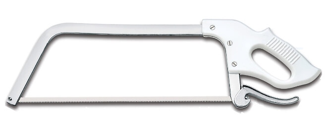 Scie de boucher - forme américaine 50 cm - montant inox avec tendeur rapide - ta13320_0