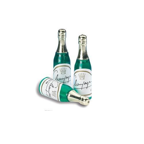 sujets plastique bouteille de champagne