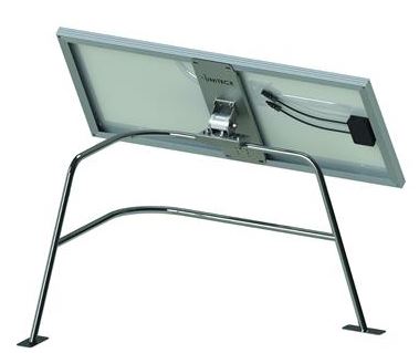 Support nautisme inclinable Uniteck Unifix 200.1 WP - panneau solaire jusqu'à 200W max, en inox 316L, fabriqué en France_0