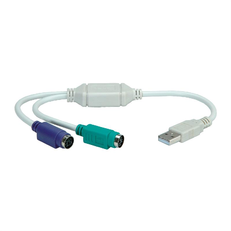VALUE Convertisseur USB / 2x PS/2_0