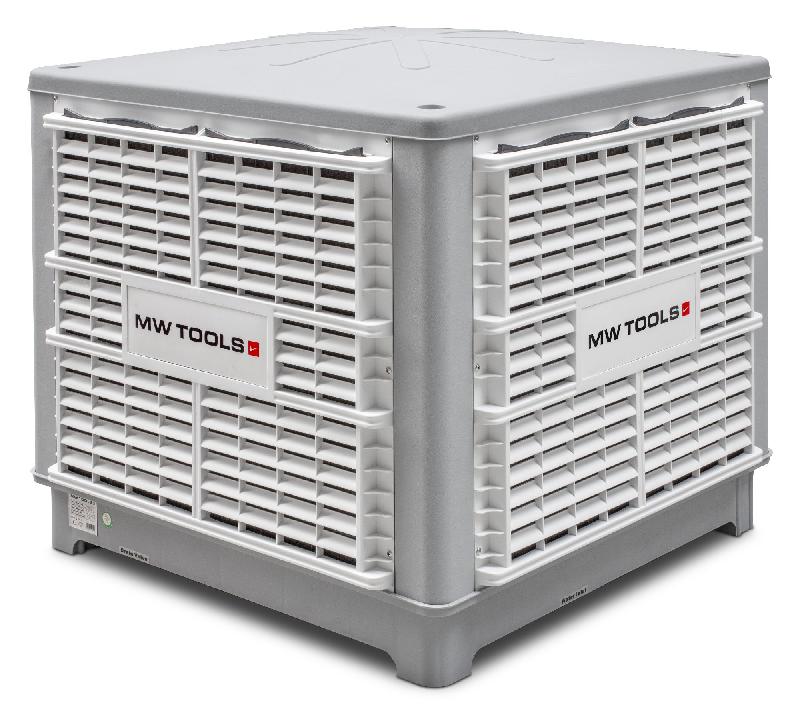 Rafraîchisseur d'air évaporatif industriel fixe plafond 200m² 18.000m³/h Torros BVK1800SD_0