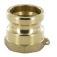 Adaptateur à cames type A - Fileté femelle BSPP - Bronze - DN 80 - G 3