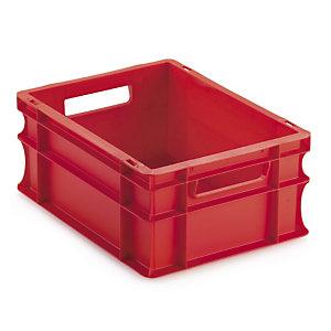 BAC GERBABLE NORME EUROPE ROUGE RAJA 400X300X170 MM