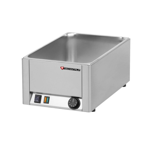 BAIN MARIE PROFESSIONNEL DE TABLE ÉLECTRIQUE EN INOX - 1 CUVE GN 1/1