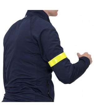 BRASSARD SLAP RFX RÉFLÉCHISSANT DE 44 CM EN PVC - JAUNE NÉON - ACCESSOIRES DE SÉCURITÉ PUBLICITAIRES