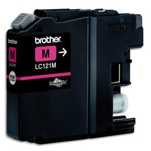 Brother cartouche jet d'encre magenta lc121m_0
