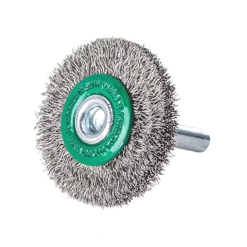 Brosse circulaire sur tige inox ondulé S6 30x6mm - 4932501700_0