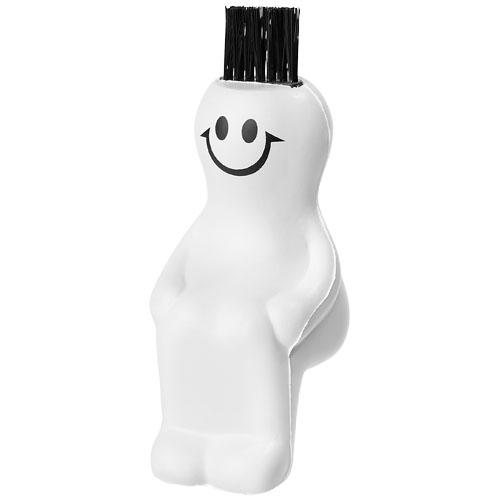 Brosse d'ordinateur antistress Solange - antistress avec brosse à clavier en mousse PU_0