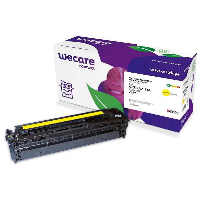 CARTOUCHE TONER REMANUFACTUREE - COMPATIBLE POUR HP 131A - PACK UNITAIRE - CF212A - JAUNE