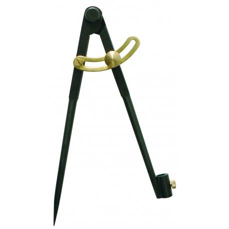 COMPAS A CHARNIERE PORTE-CRAYON 1/4 CERCLE 160MM BRUNI TALIAPLAST | 402840_0