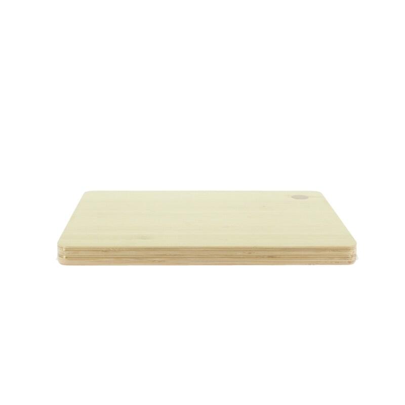 CREAPAK Ambeli planche de présentation bambou naturel trou 30x20x0.2 - carton de 6 lots de 10 - beige Bambou PLF-7120106_0