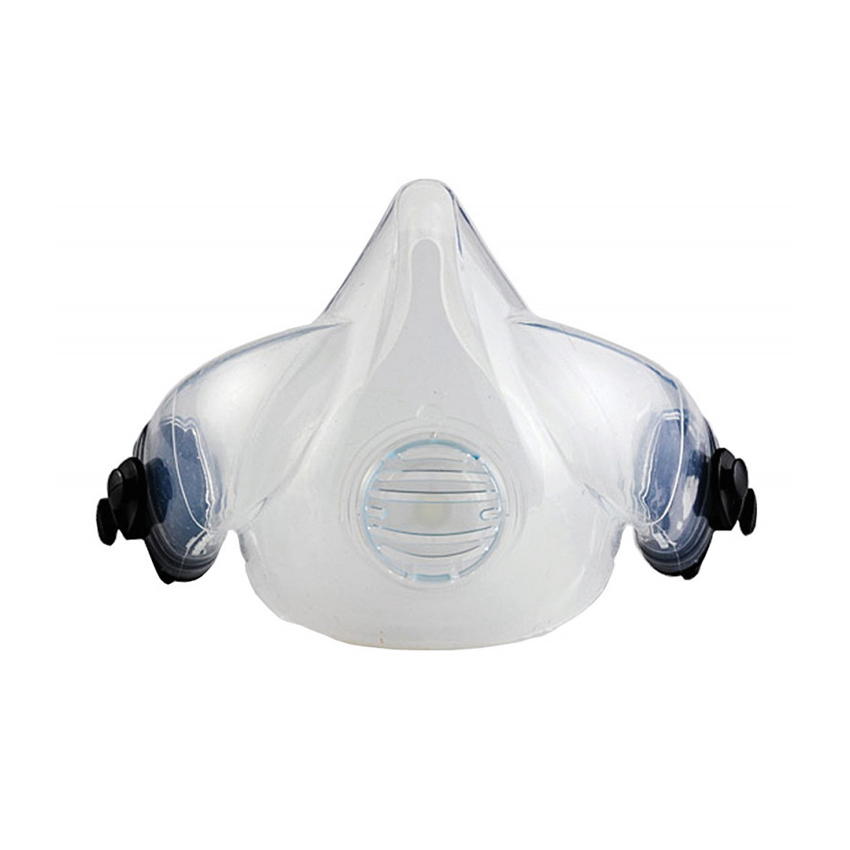 Demi-masque en silicone pour CleanSpace 2 - Petit modèle PRV021 - Transparent, lavable et souple_0