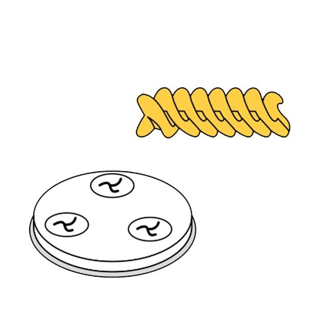 DISQUE DE FORME FUSILLI 50