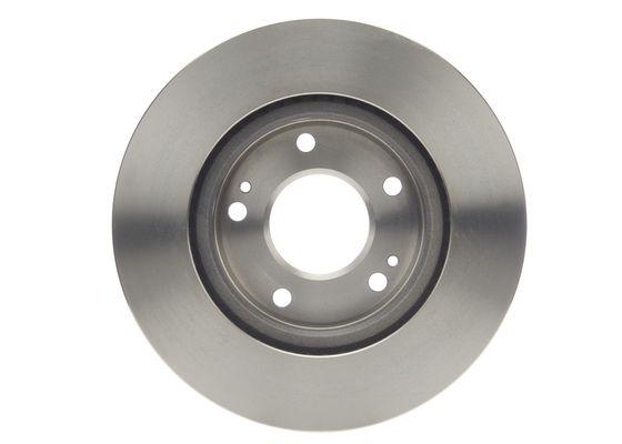Disque de frein ventilé BOSCH 0986479604 - boîte de 2 disques - 5 trous - montage avant_0