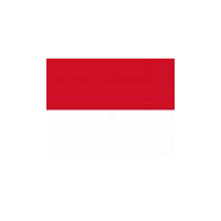 DRAPEAU MONACO : DIMENSIONS - 150 X 225 CM