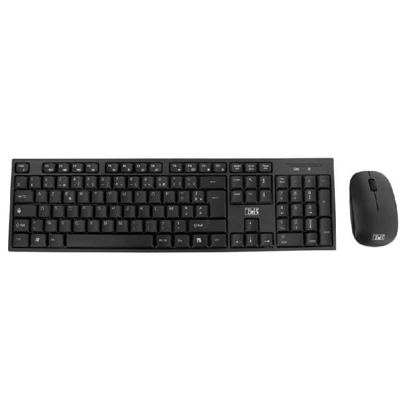 ENSEMBLE CLAVIER-SOURIS SANS FIL CLASSY - NOIR
