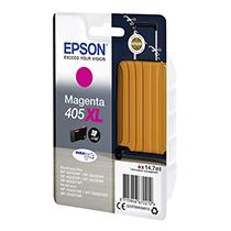 EPSON 405XL CARTOUCHE HAUTE CAPACITÉ COULEURS SÉPARÉES POUR IMPRIMANTE JET D'ENCRE - MAGENTA