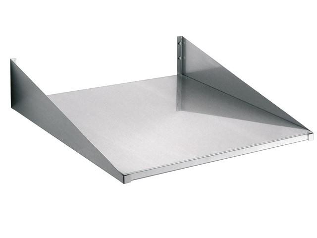 Etagère murale Inox pour fours à micro-ondes P 400 mm | Bartscher - 174520_0