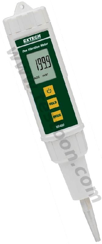 MESUREUR DE VIBRATION, 20.39G(200M/S2) +-0.01G(0.1M/S2), 2CM/S +-0.01CM/S, 10HZ-1KHZ - EXTVB400