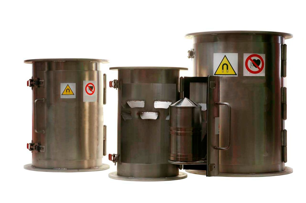 Filtre tubulaire à noyau magnétique - néodyme ou ferrite - épuration de farines et pulvérulents_0