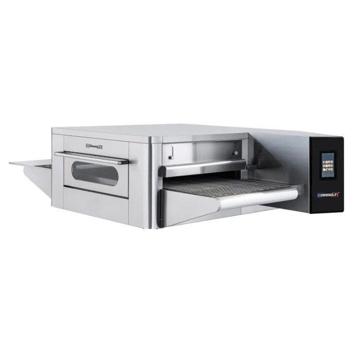 Four inox convoyeur 137 pizzas (Ø)250 mm / heure 18 400 W, 400 V - TRI_0