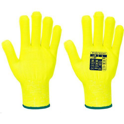 GANT ANTI-COUPURE NIVEAU D PRO CUT LINER A688 JAUNE 10 - PORTWEST
