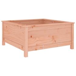 Helloshop26 - Jardinière bac lit surélevé plantes fleurs terrasse jardin 82,5 x 82,5 x 39 cm bois massif douglas marron 02_0037947 - 3000214000473_0