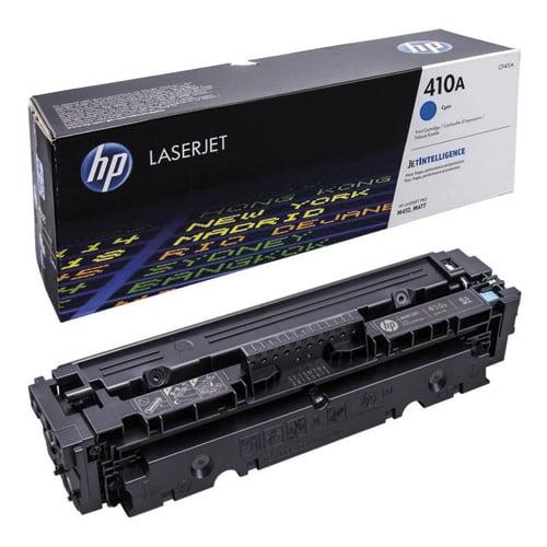 HP 410A CF411A - Toner Cyan Authentique pour HP Color LaserJet Pro M377/M452/M477 - Rendement 2300 pages_0