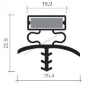 Joint JCA180G pour chambre froide - Coloris gris - Réalisation sur mesure_0