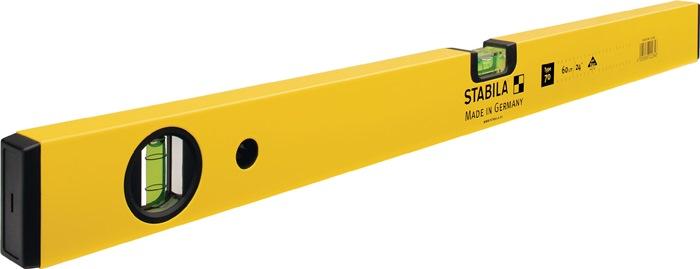 Niveau à bulles en aluminium jaune 70-150 cm - précision ± 0,5 mm/m - STABILA_0