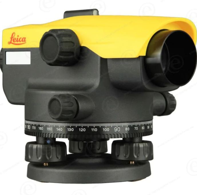 Niveau optique de chantier Leica Runner 20 - NA520, robuste, précis et étanche aux projections d'eau_0