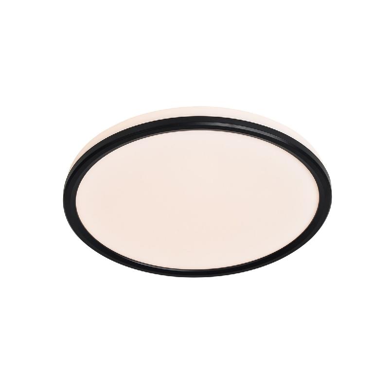 Nordlux Plafonnier_C LIVA SMART Colour Matière plastique Noir, H.3.2 - IP54 - LED Module / Intérieur - noir 5704924007446_0