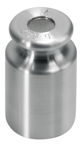 Poids de contrôle en acier inox poli - 1 kg - Classe M1 - Modèle #3411ke_0