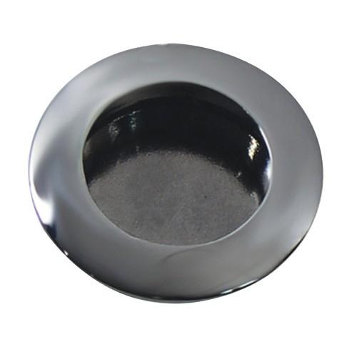 POIGNÉE DE MEUBLE - CUVETTE RONDE À ENCASTRER - 40 MM - MAT CADAP