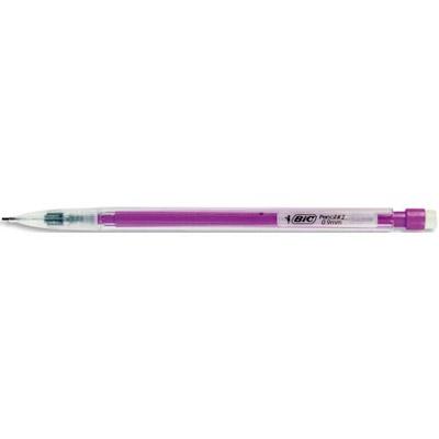 PORTE-MINES BIC MATIC 09 - JETABLE - 0,9 MM CORPS PLASTIQUE COLORE - LOT DE 12