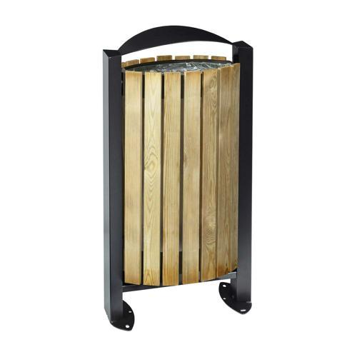 POUBELLE 60L ARKEA FACADE BOIS ROSSIGNOL PRO