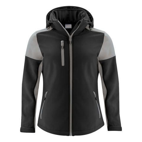 PRINTER PRIME PRIME VESTE SOFTSHELL FEMMES NOIR/GRIS ACIER - TAILLE M