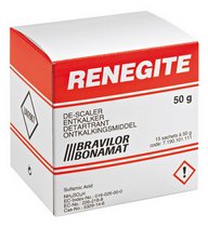 PRODUIT MACHINE À CAFÉ POUDRE RENEGITE DÉTARTRANT - BOÎTE DE 60 SACHETS
