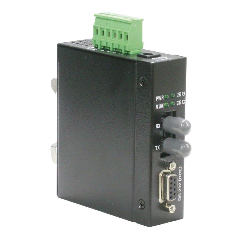 ROLINE Convertisseur industriel RS232 - 100Base-FX, ST_0