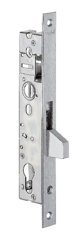Serrure monopoint pêne dormant basculant - Stremler 2362.45.0 - 45mm - Acier zingué et inox_0