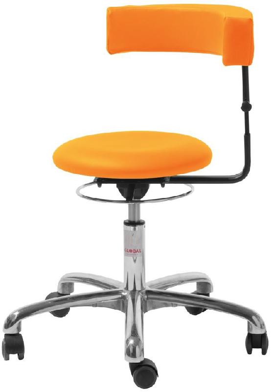 Siège ergonomique petite enfance – SATURN+ Orange - accoudoirs réglables - assise confortable - 5 coloris - garantie 5 ans_0