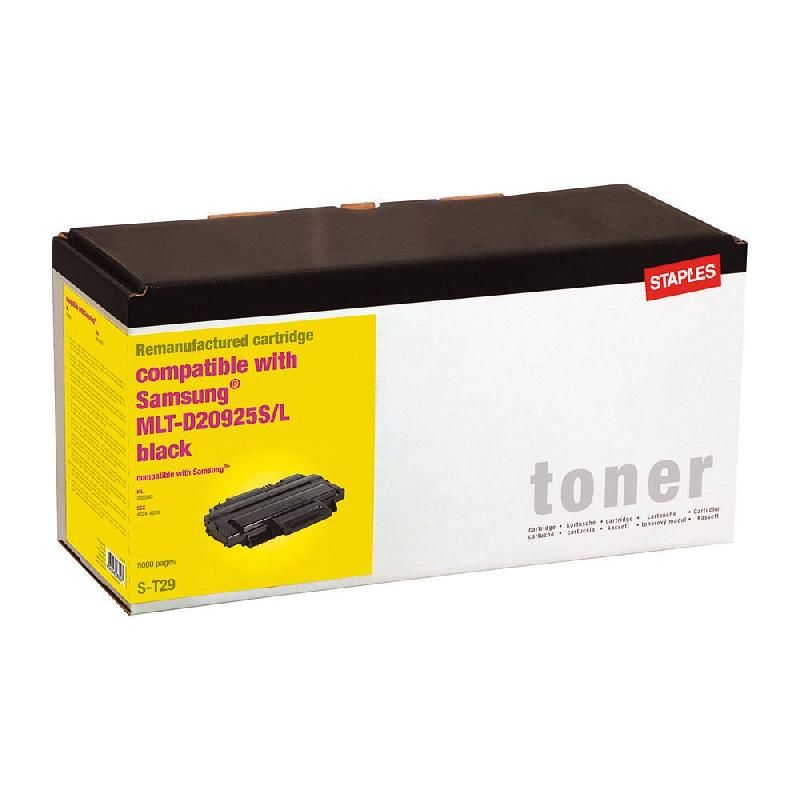 STAPLES TONER REMIS À NEUF MLT-D2092L N (4215987) - COMPATIBLE: SAMSUNG - COULEUR: NOIR