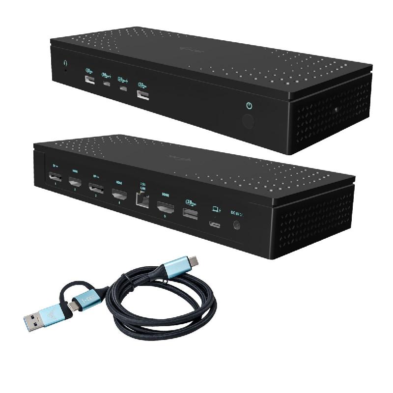 Station d'accueil i-tec - USB-C / USB4 / Thunderbolt 3 / Thunderbolt 4 - CA5MONITORDOCKPD_0