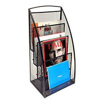 SUPPORT MAGAZINES FIXE 4 CASES NOIR CEP