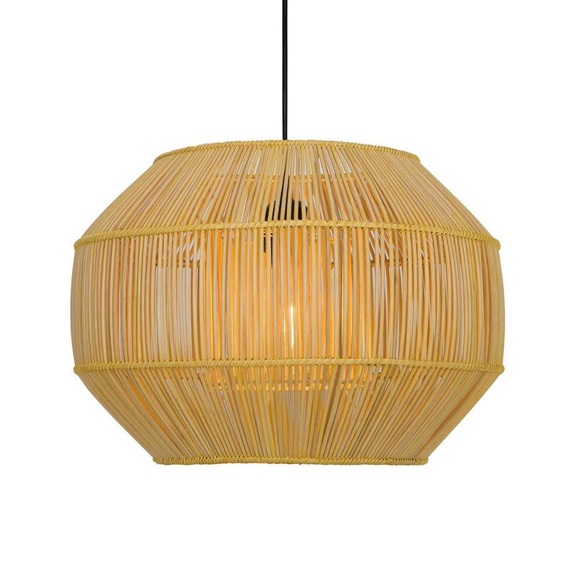 VIOKEF SUSPENSION ANTEO EN ROTIN, OVALE PLAT
