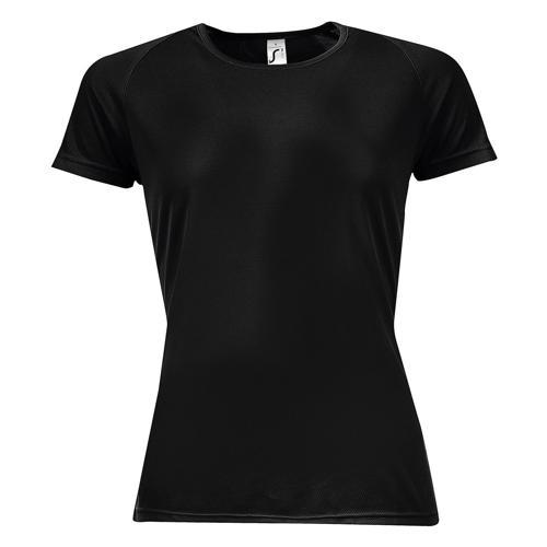 TEE-SHIRT PERSONNALISABLE MULTITECH PESFÉMININ NOIR