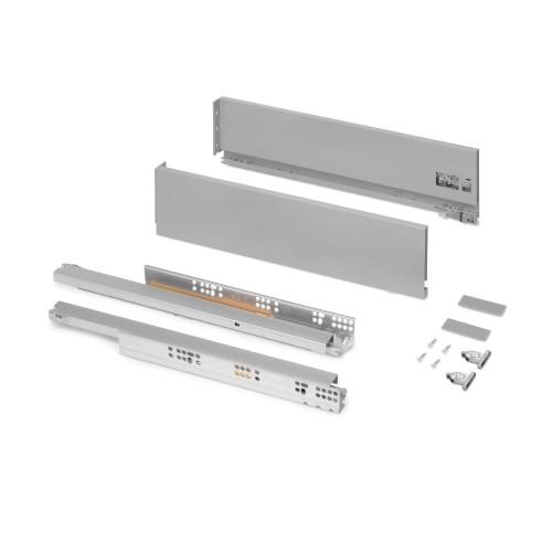 TIROIR EXTÉRIEUR VERTEX 40 KG -HAUTEUR 131MM -ACIER -PEINT EN ALUMINIUM -PROF 400MM EMUCA